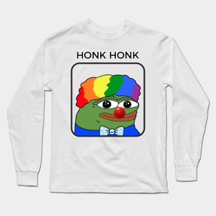Honk Honk Pepe - Living in a clown world Long Sleeve T-Shirt